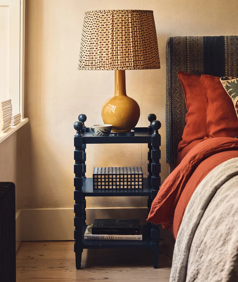 bobbin bedside table