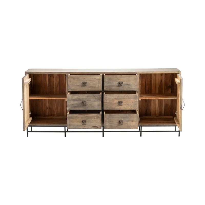 cabinet with multiple drawers
