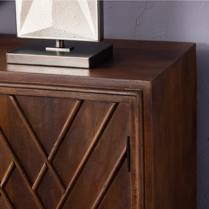 carved pattern sideboard