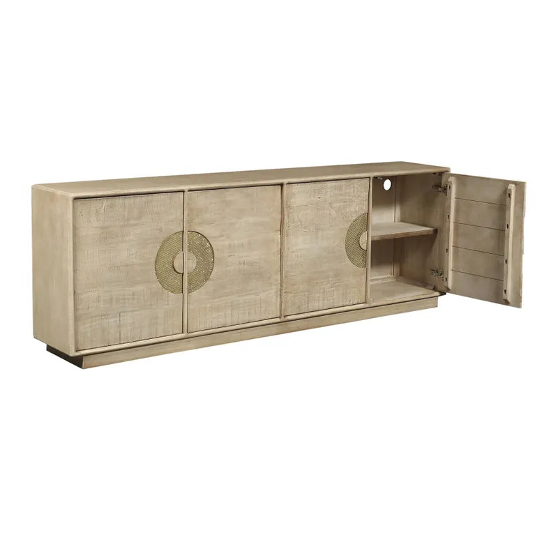 circular handle storage cabinet