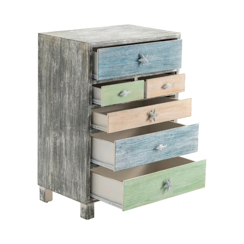 colorful dresser