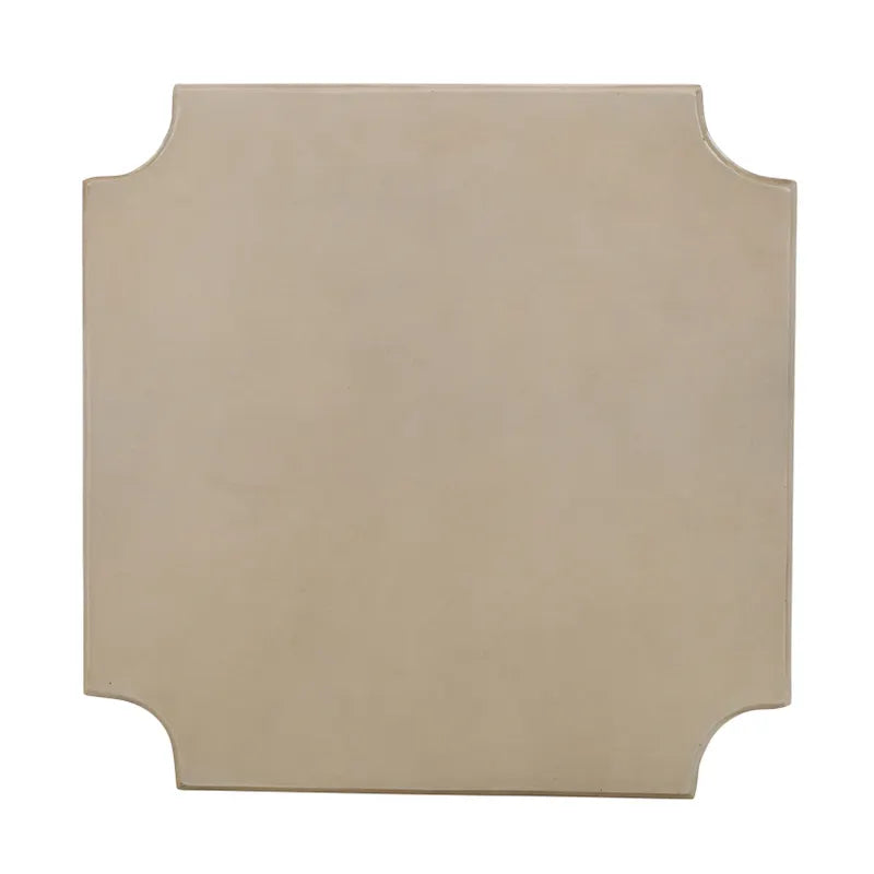  concave edge side table
