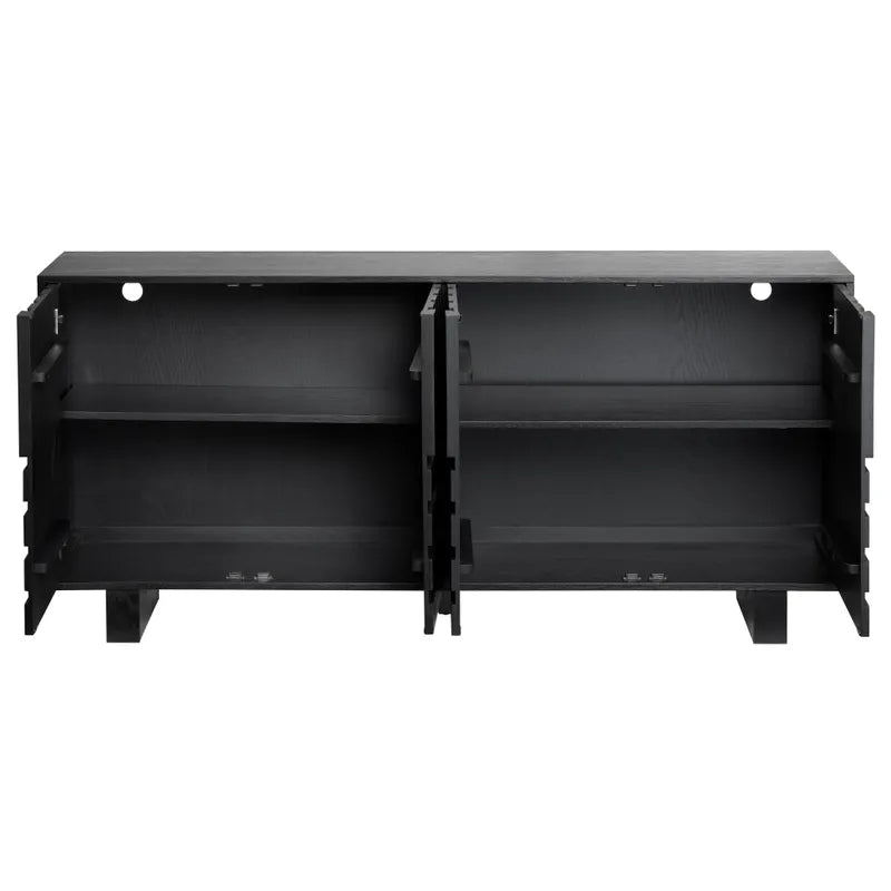 concentric square sideboard