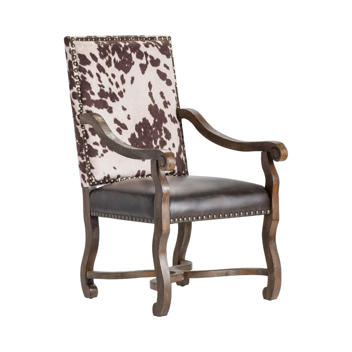 curved leg accent chair