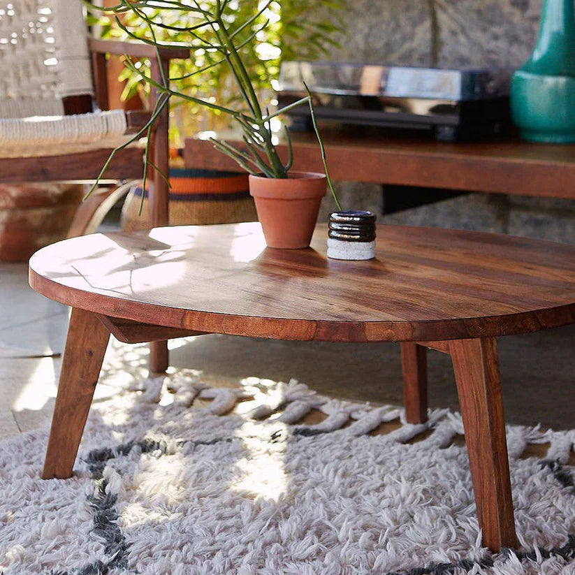  curved leg coffee table