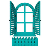 Venice Style Vintage Wooden Wall Decor / Window Frame Wall Decor / Wall Planters