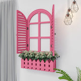 Venice Style Vintage Wooden Wall Decor / Window Frame Wall Decor / Wall Planters