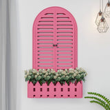 Venice Style Vintage Wooden Wall Decor / Window Frame Wall Decor / Wall Planters