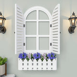 Venice Style Vintage Wooden Wall Decor / Window Frame Wall Decor / Wall Planters