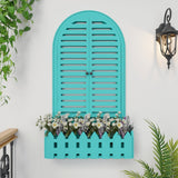 Venice Style Vintage Wooden Wall Decor / Window Frame Wall Decor / Wall Planters