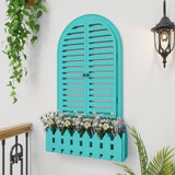 Venice Style Vintage Wooden Wall Decor / Window Frame Wall Decor / Wall Planters