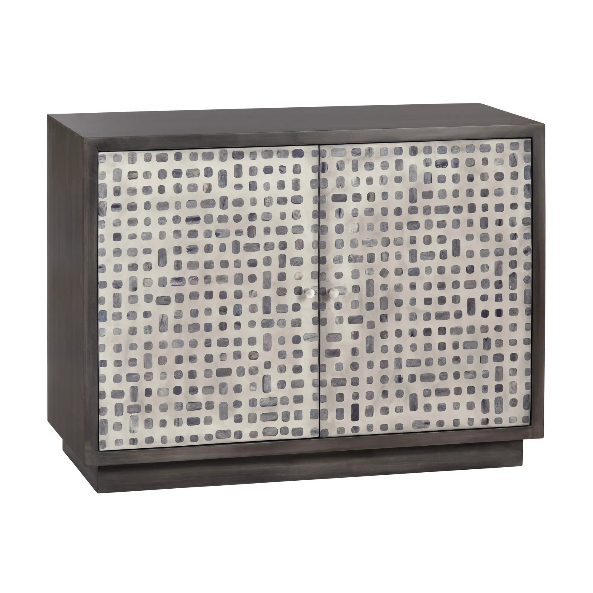 decorative two door cabinet