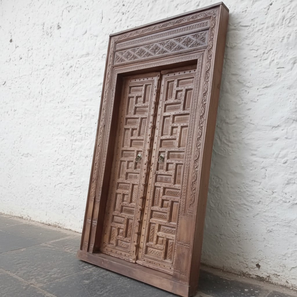 double door design