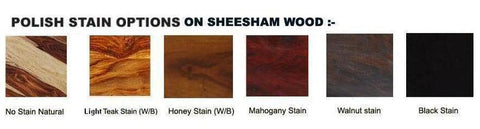 CONTEMPORARY SHEESHAM WOOD SOFA SET - CHOOSE YOUR COMBINATION