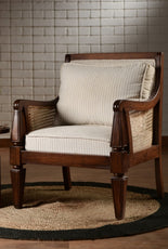 WALLACE CANE ARMCHAIR