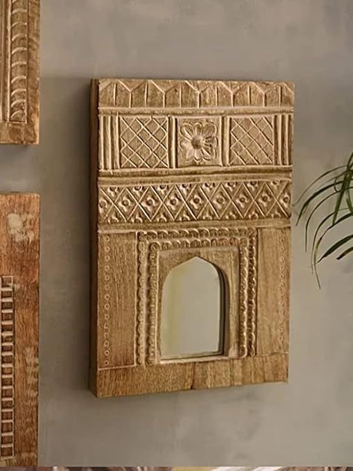 Carved Jodhpur Jharokha Mirror