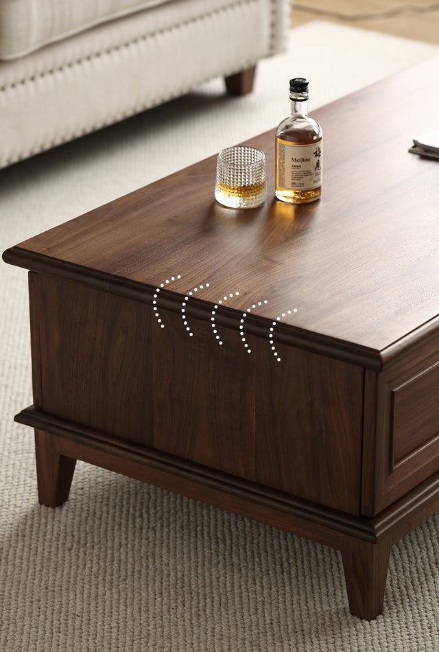 SOLID WOOD STYLE COFFEE TABLE