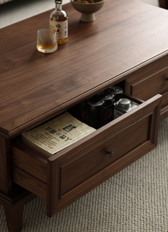 SOLID WOOD STYLE COFFEE TABLE