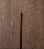 WALNUT ARMOIRE, WALNUT ARMOIRE WARDROBE, SOLID WALNUT ARMOIRE