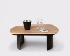 Farmhouse Coffee Table: "Rustic farmhouse coffee table featuring natural wood accents and sturdy design."
