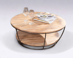 Vintage Coffee Table: "Elegant vintage coffee table featuring intricate detailing and a rustic appeal for timeless charm in your living space."
