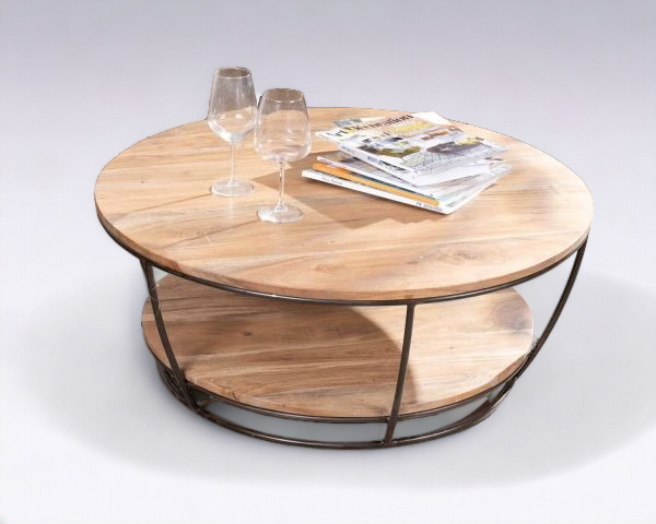 Vintage Coffee Table: "Elegant vintage coffee table featuring intricate detailing and a rustic appeal for timeless charm in your living space."
