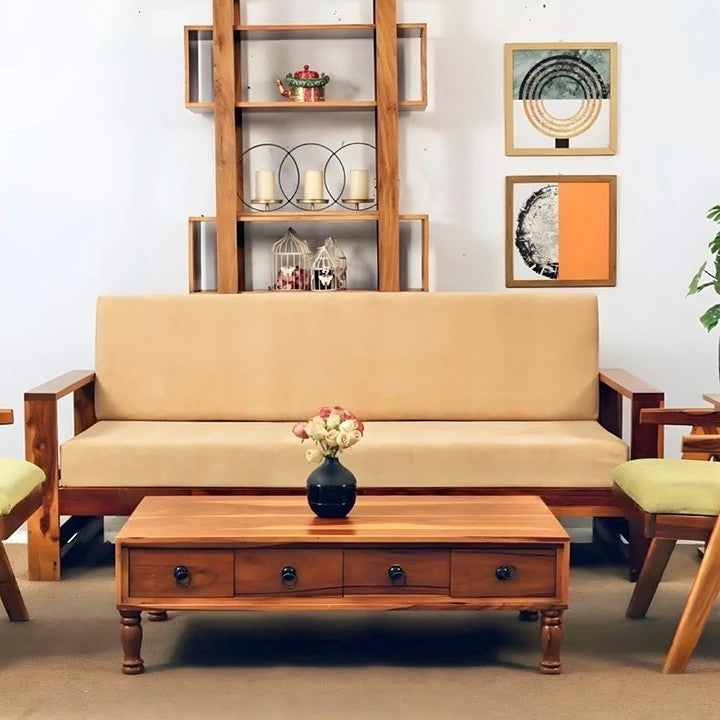 Solid Wood Coffee Table