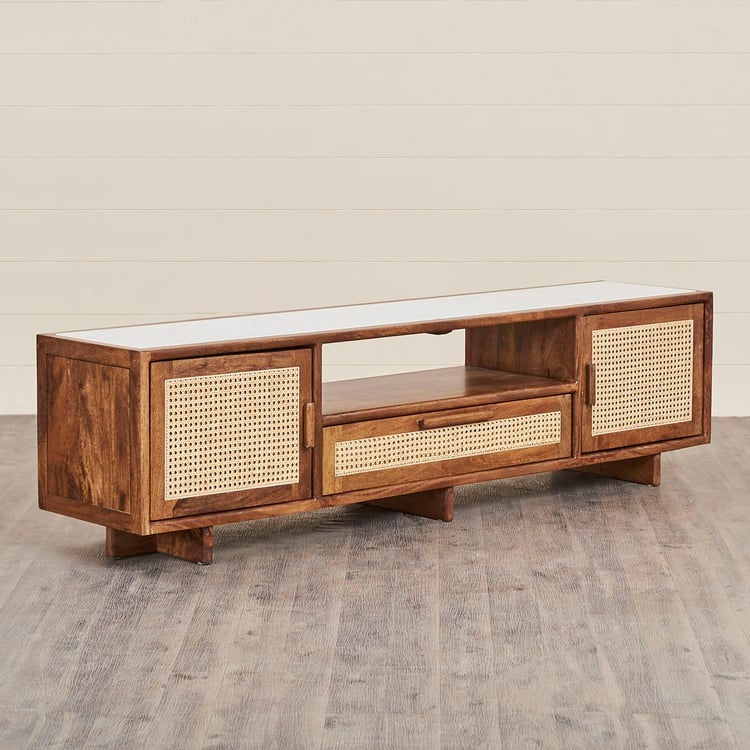 Rattan Connection Mango Wood TV Unit