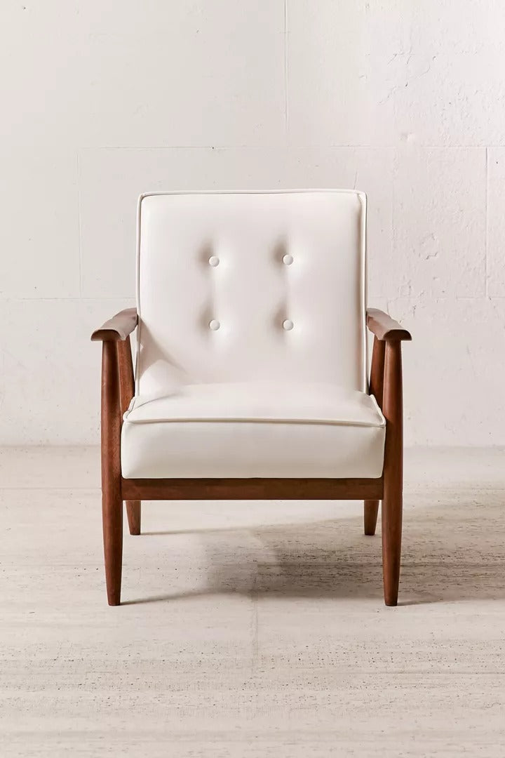 Joaquin Faux Arm Chair