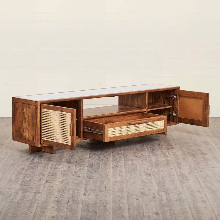 Rattan Connection Mango Wood TV Unit