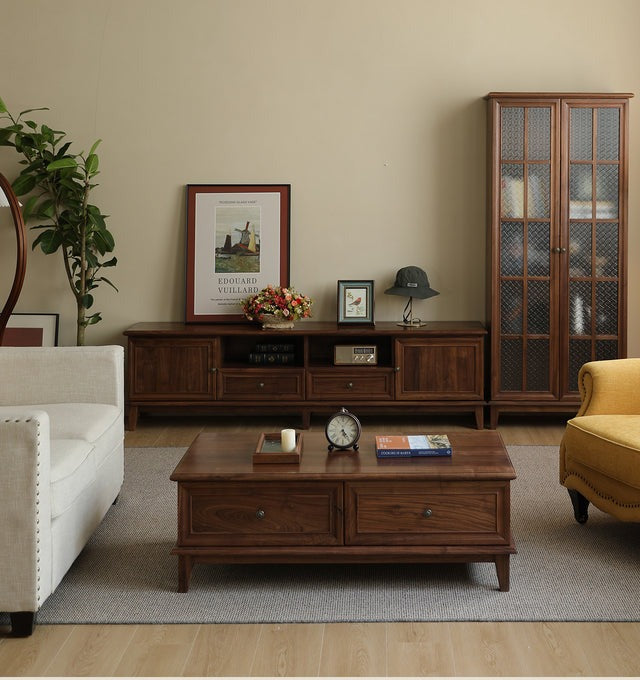 SOLID WOOD STYLE COFFEE TABLE