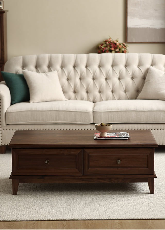 SOLID WOOD STYLE COFFEE TABLE