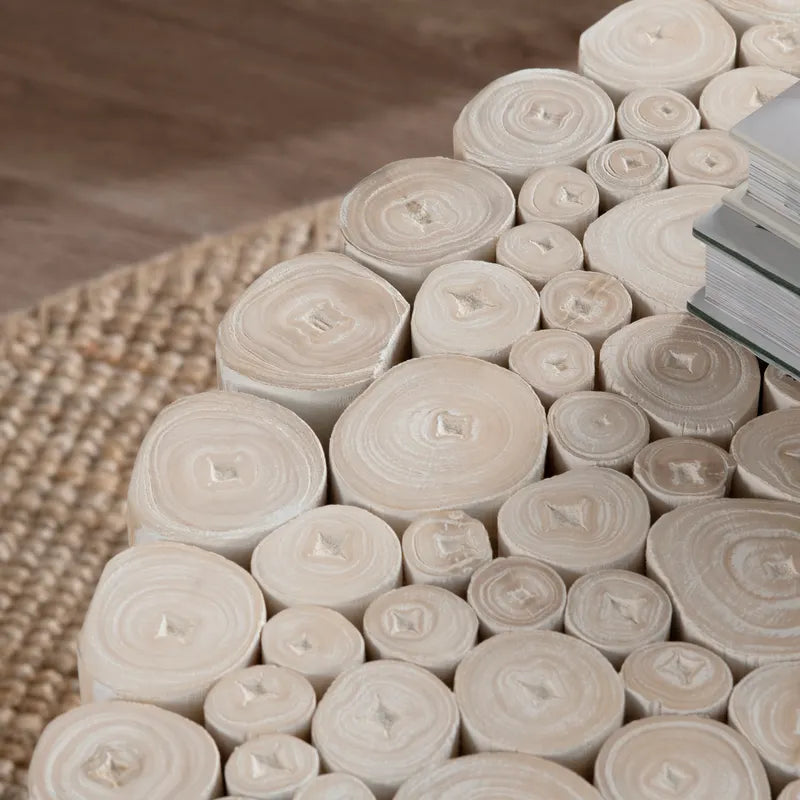 drum shape coffee table