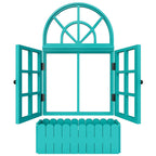 Vinatge Window Inspired Wooden Wall Decor / Window Frame Wall Decor