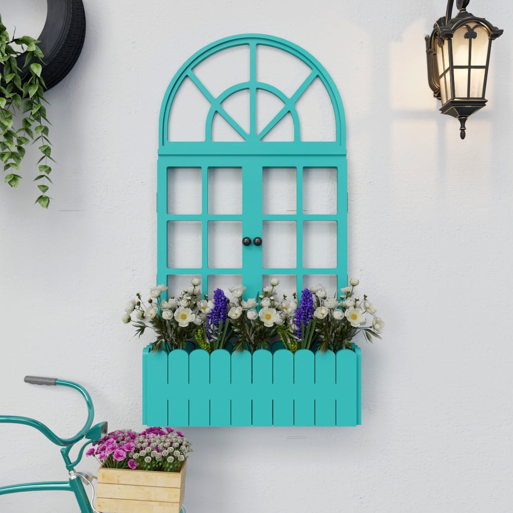 Vinatge Window Inspired Wooden Wall Decor / Window Frame Wall Decor