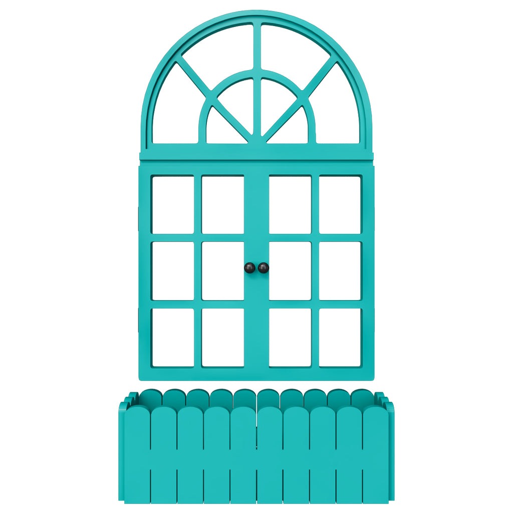 Vinatge Window Inspired Wooden Wall Decor / Window Frame Wall Decor