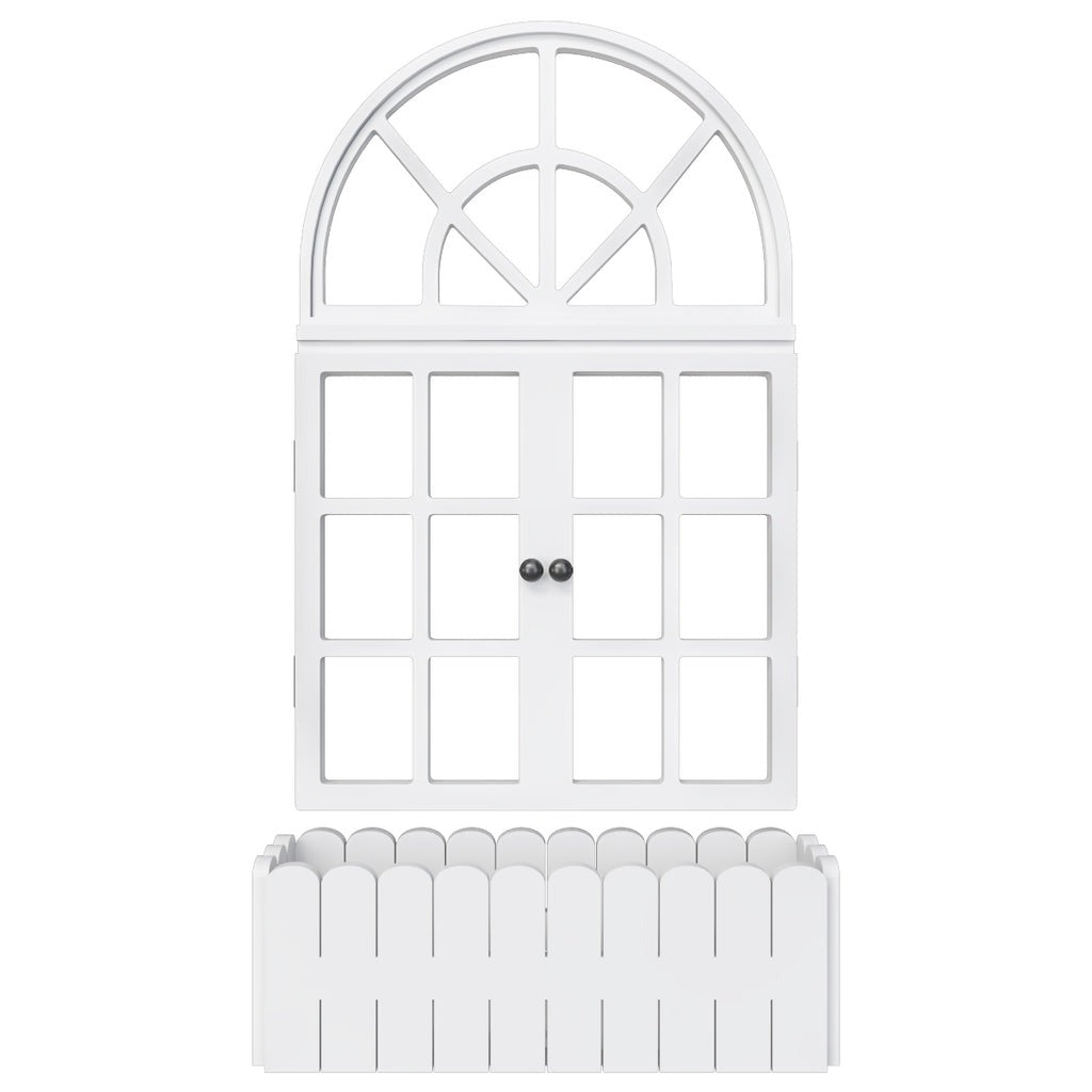 Vinatge Window Inspired Wooden Wall Decor / Window Frame Wall Decor