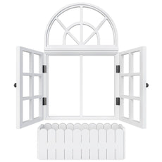 Vinatge Window Inspired Wooden Wall Decor / Window Frame Wall Decor