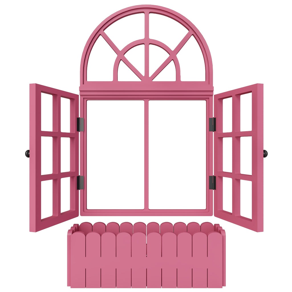 Vinatge Window Inspired Wooden Wall Decor / Window Frame Wall Decor