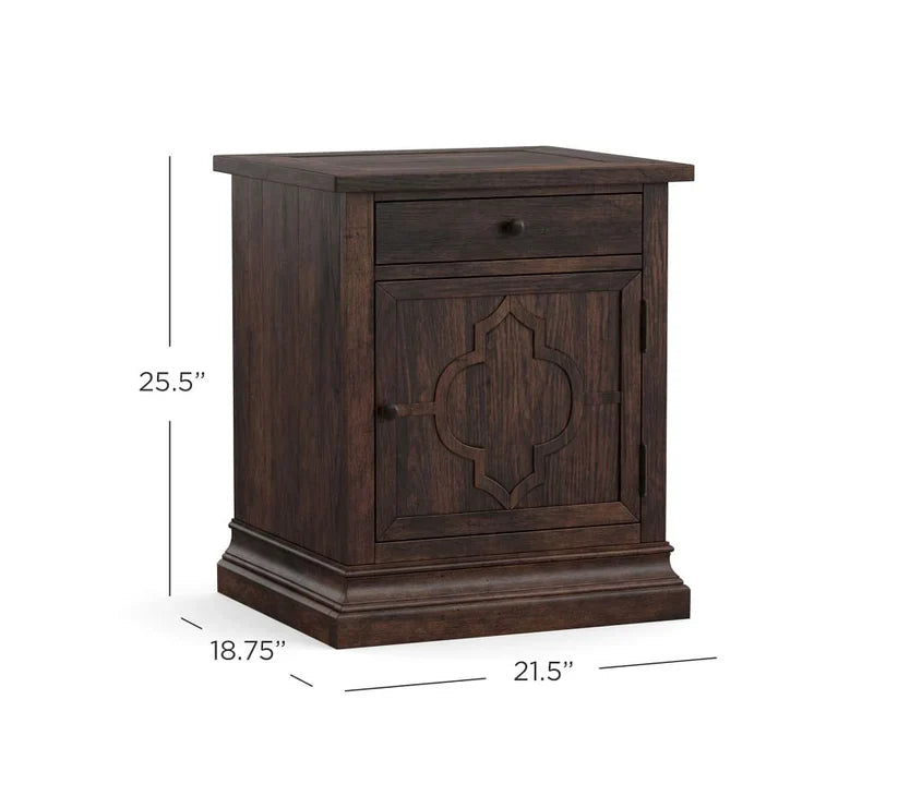 ethnic vintage bedside