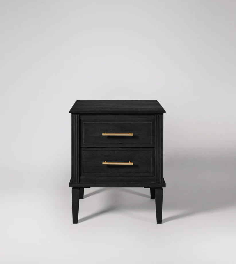 fluting bedside table