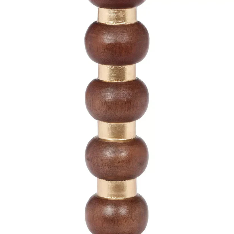grain pattern side table
