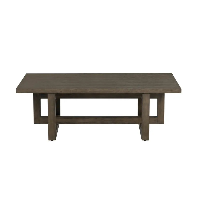 h-frame coffee table