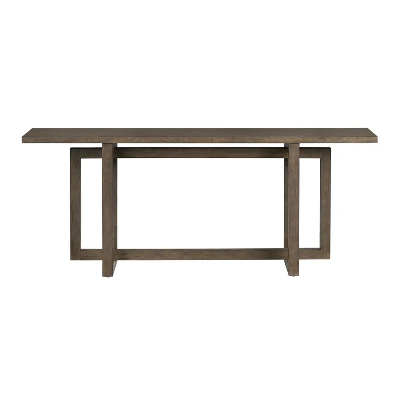 h-frame console table