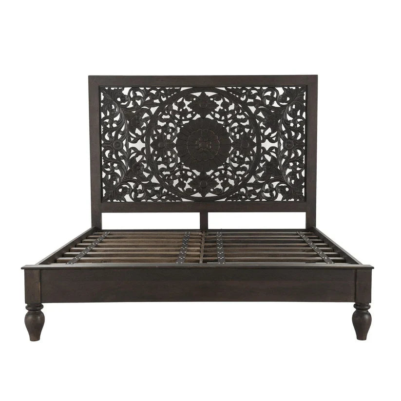 handcraft wooden bed