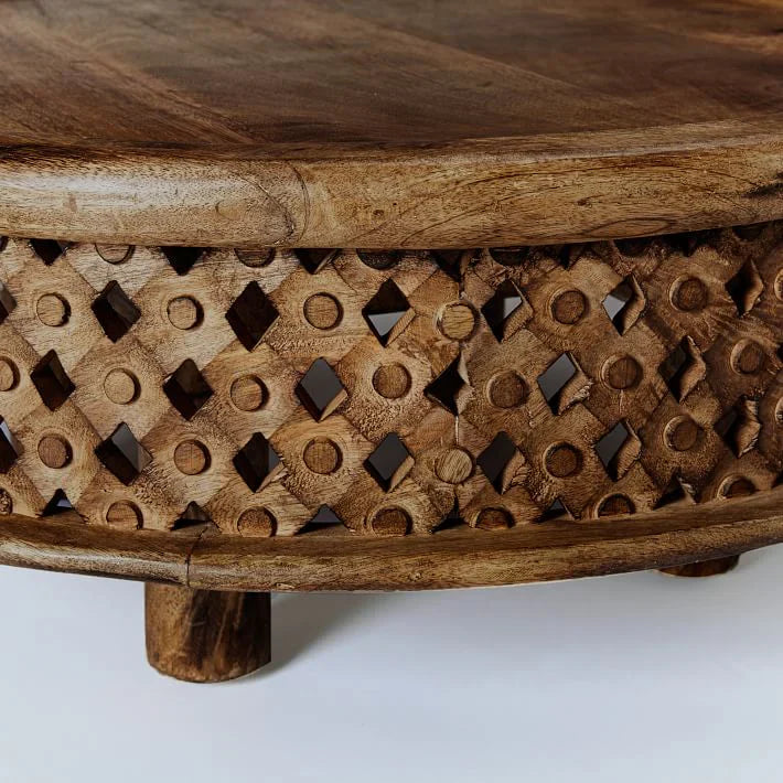 handcrafted coffee table