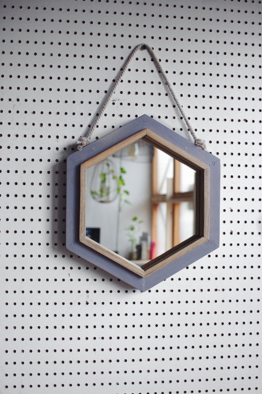 Hexagonal Elegance: A Stunning Mirror for Your Stylish Home Decor - J.L.HOME DECOR