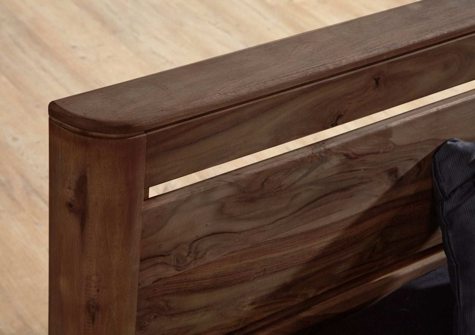 Bed with drawer Sheesham 180x200x90 walnut