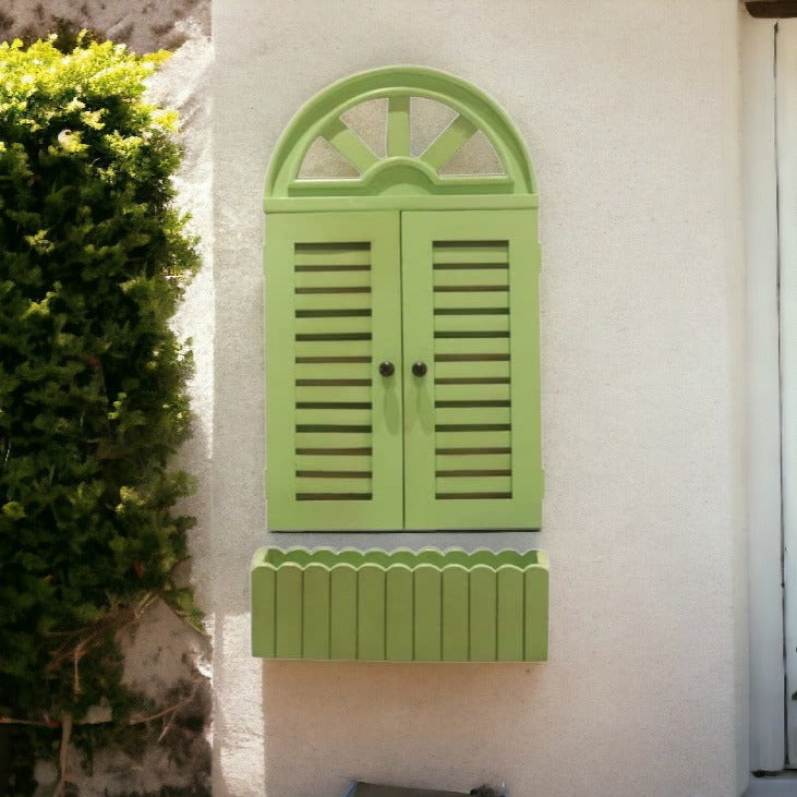Window Planter With Basket - J.L.HOME DECOR