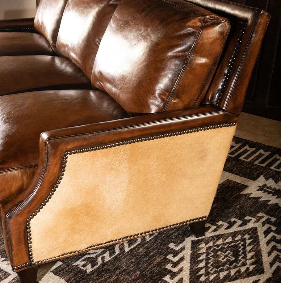 Presidio Marshal Buffalo Leather 3-Seater Sofa – Supreme Comfort by J.L.HOME DECOR
